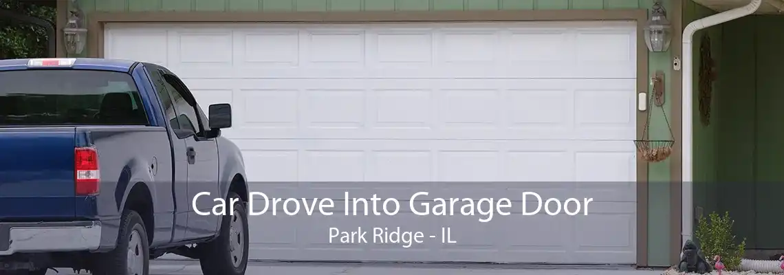 Car Drove Into Garage Door Park Ridge - IL