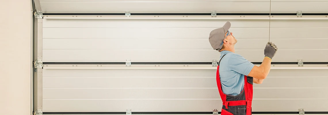 Aluminum Garage Door Installation in Park Ridge, Illinois